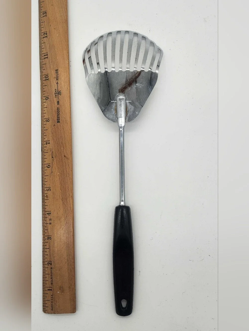Vintage Foley 5-in-1 Kitchen Tool Masher Strainer Mixer Whisk Potato Masher